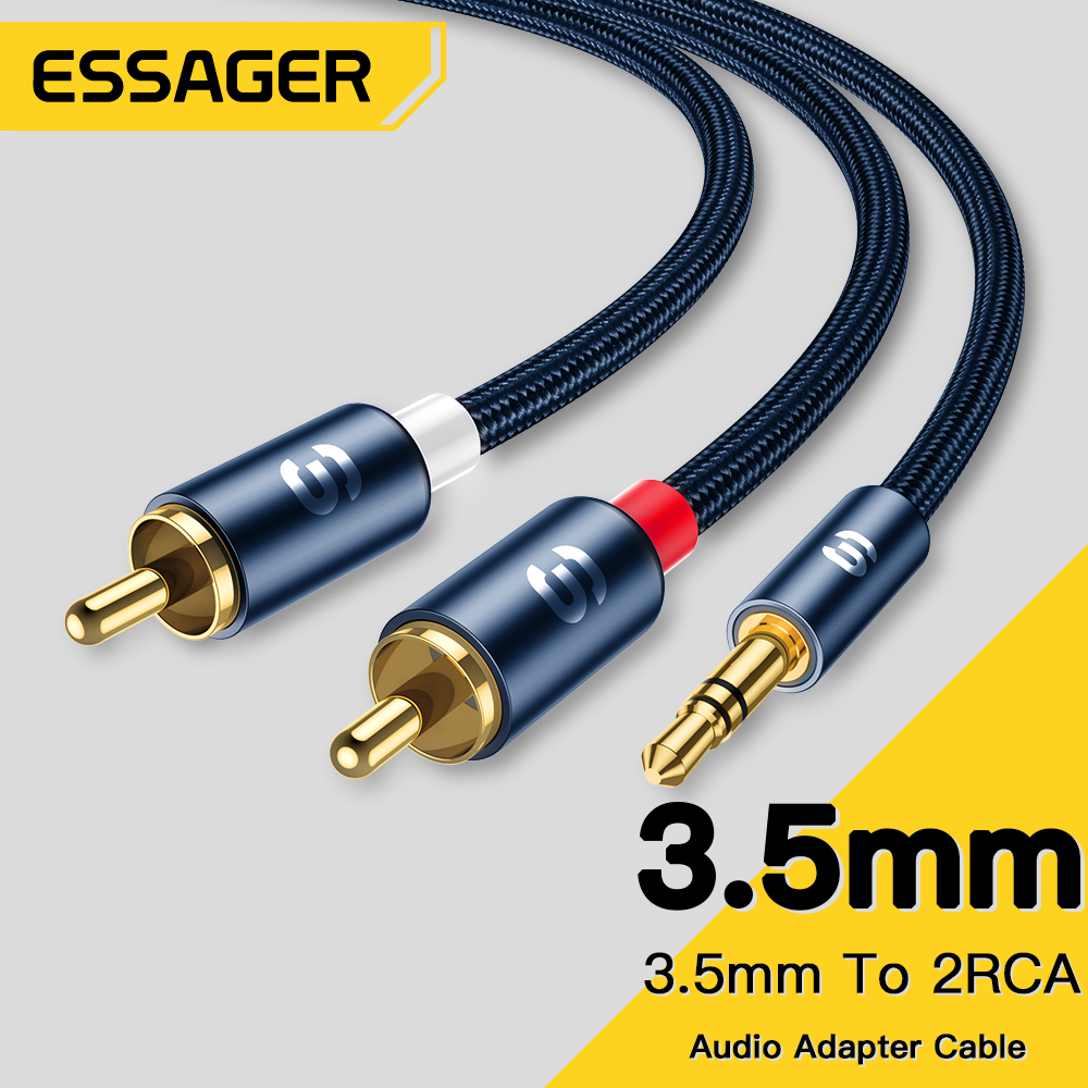 Home Cinema Beamer - Essager – câbles Audio Jack vers