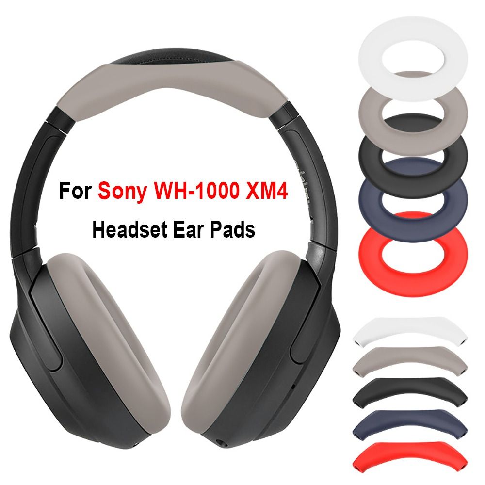Sony Headphone Wh-1000Xm4 - Accessoires pour casque, couvre-oreillettes en silicone