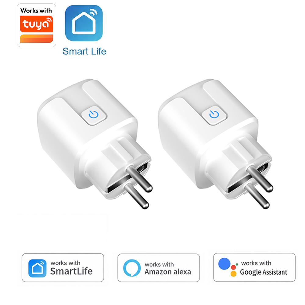 Home Cinema Alexa - Prise intelligente Tuya EU compatible Wi-Fi,