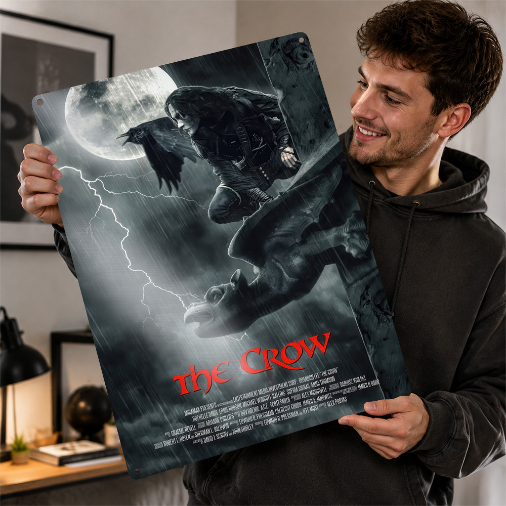 Affiche de film The Crow, Déco - Home Cinema Gifts avis et prix