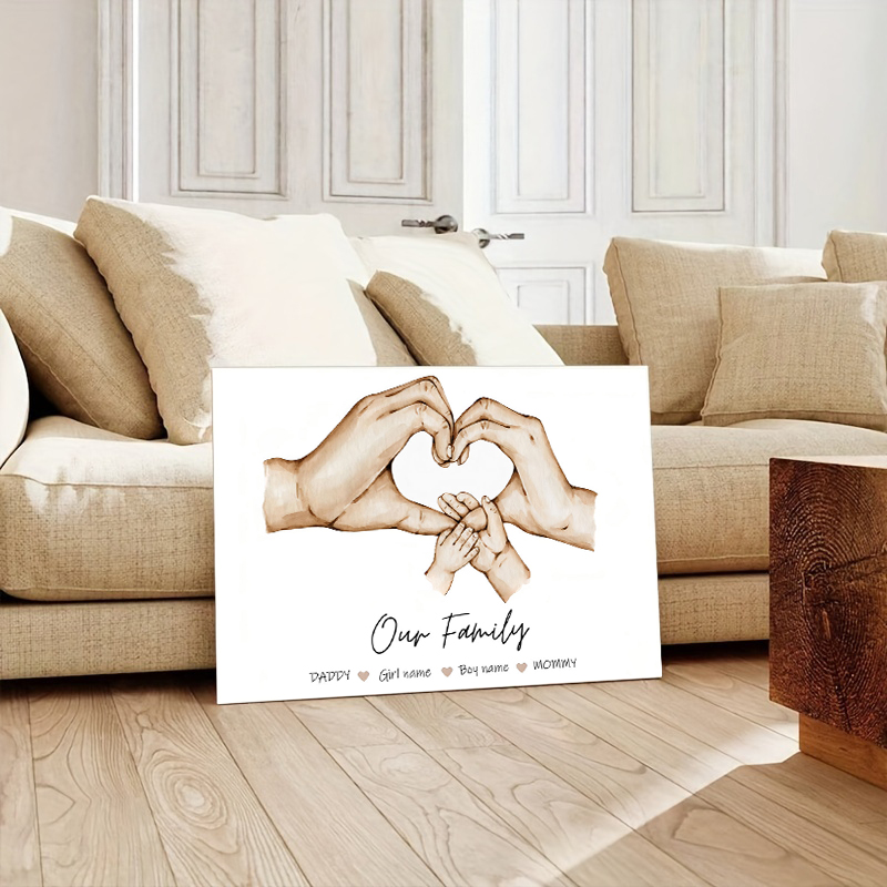 Affiche personnalisée à main d - Home Cinema Wall Art avis et prix