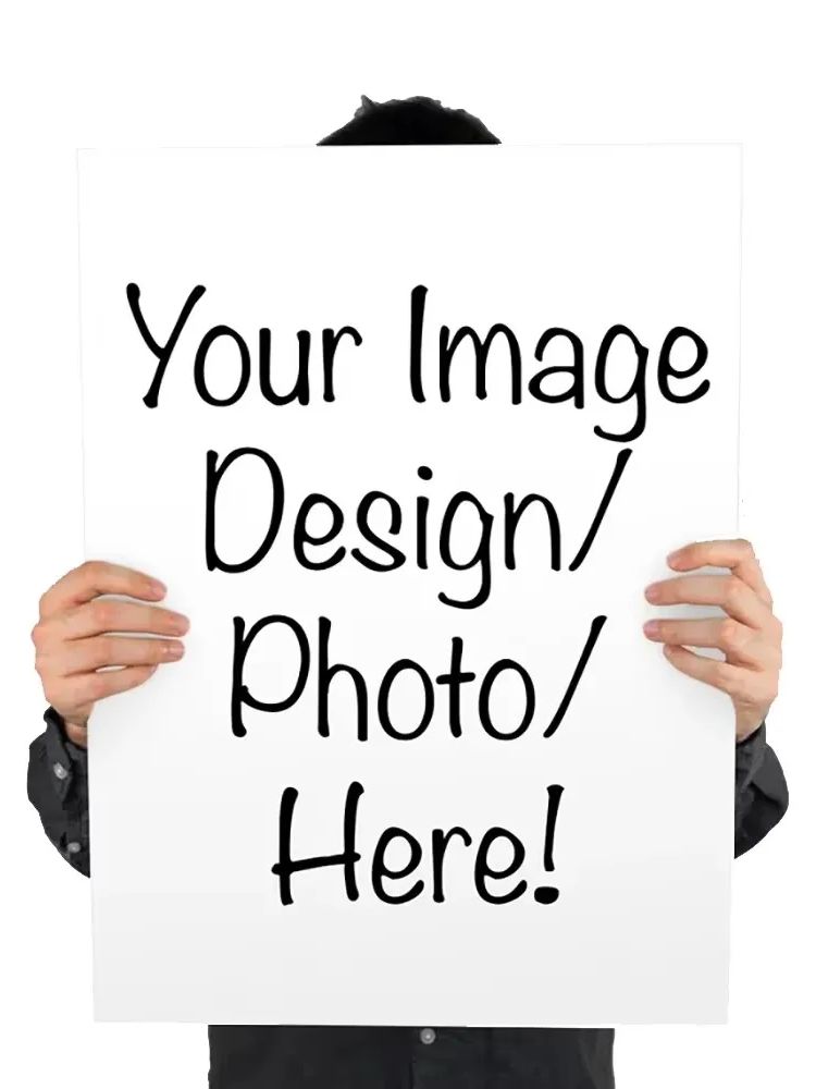 Affiche personnalisée à main d - Home Cinema Wall Art avis et prix