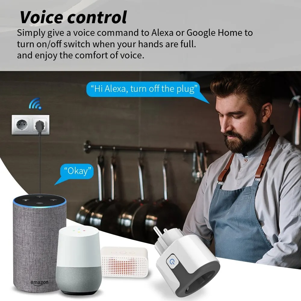Prise intelligente WiFi EU, fo - Home Cinema Alexa avis et prix