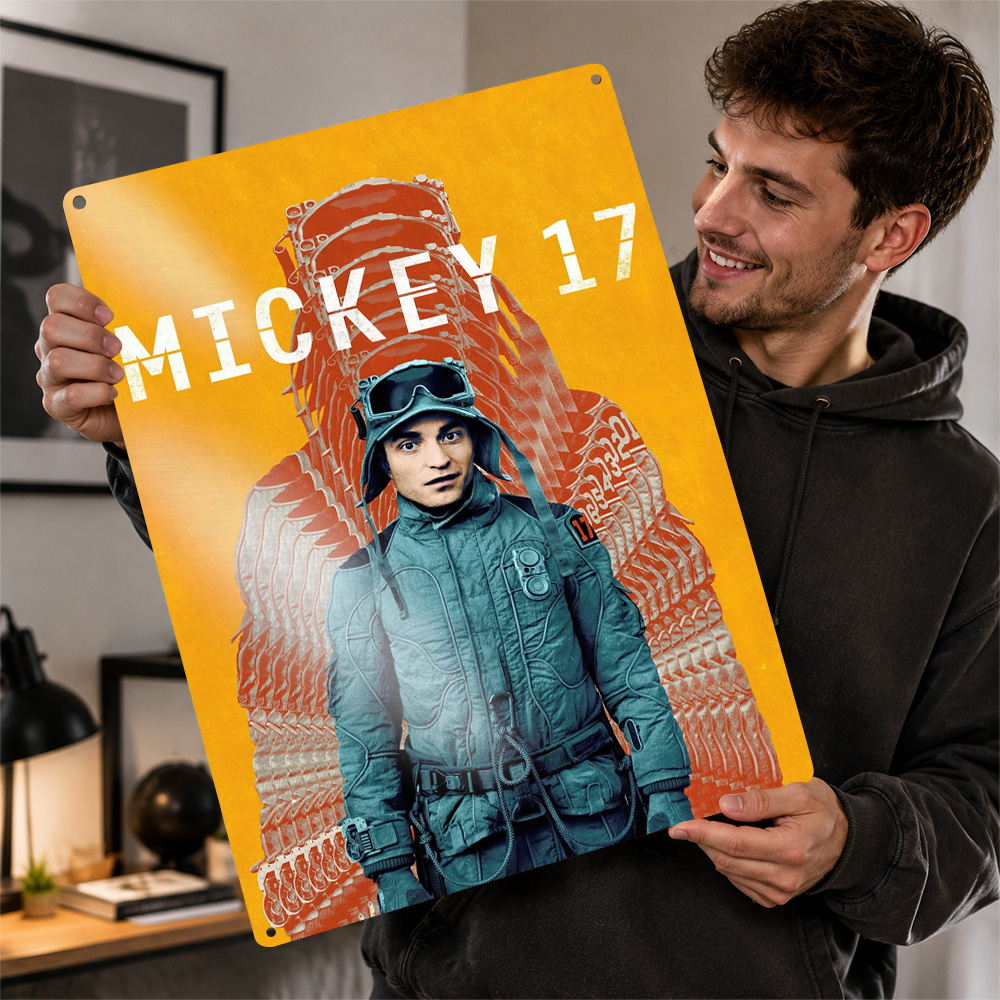 Affiche Métallique du Film Mic - Home Cinema Gifts avis et prix