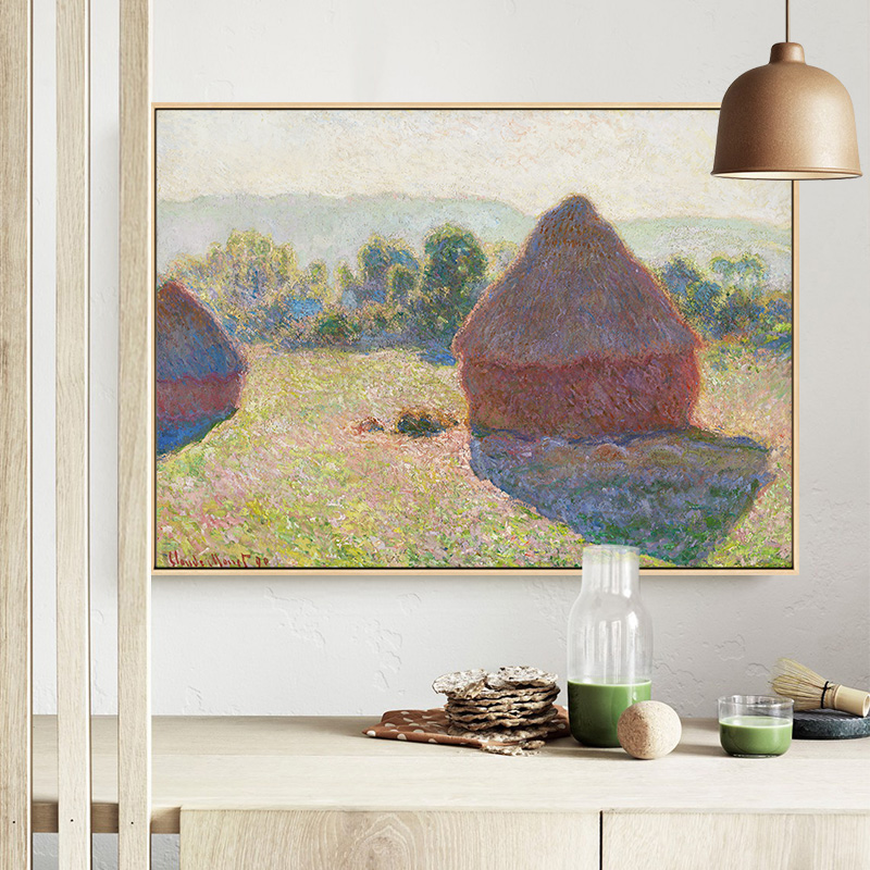 Célèbre Monet affiche toile pe - Home Cinema Wall Art avis et prix