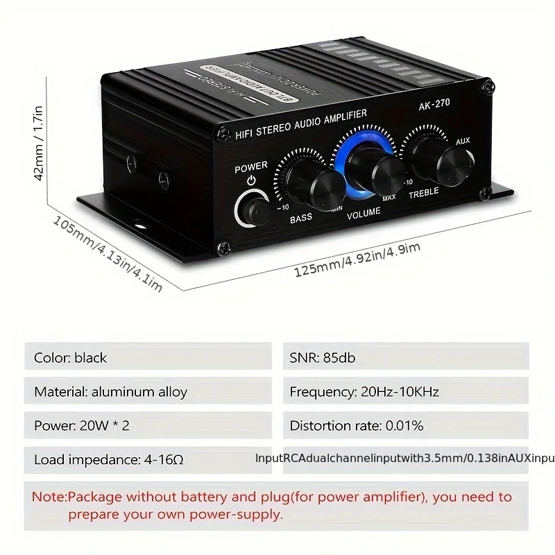 Mini amplificateur de puissanc - Home Cinema Beamer avis et prix
